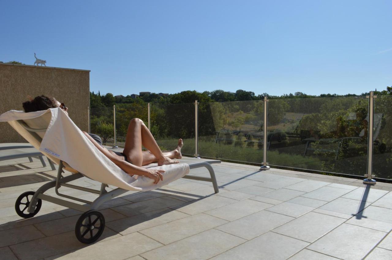 Le Clos Des Taulelles Gite Le Figuier Saint-Privat-de-Champclos Exterior photo